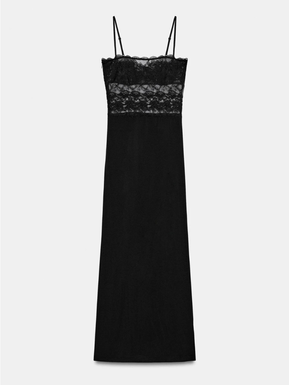 ZARA COMBINATION LACE DRESS - Picture 8 of 10